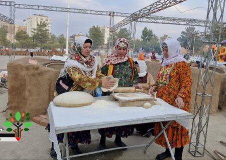 حضور بانوان روستایی قزوین در دومین جشنواره ملی نان + فیلم