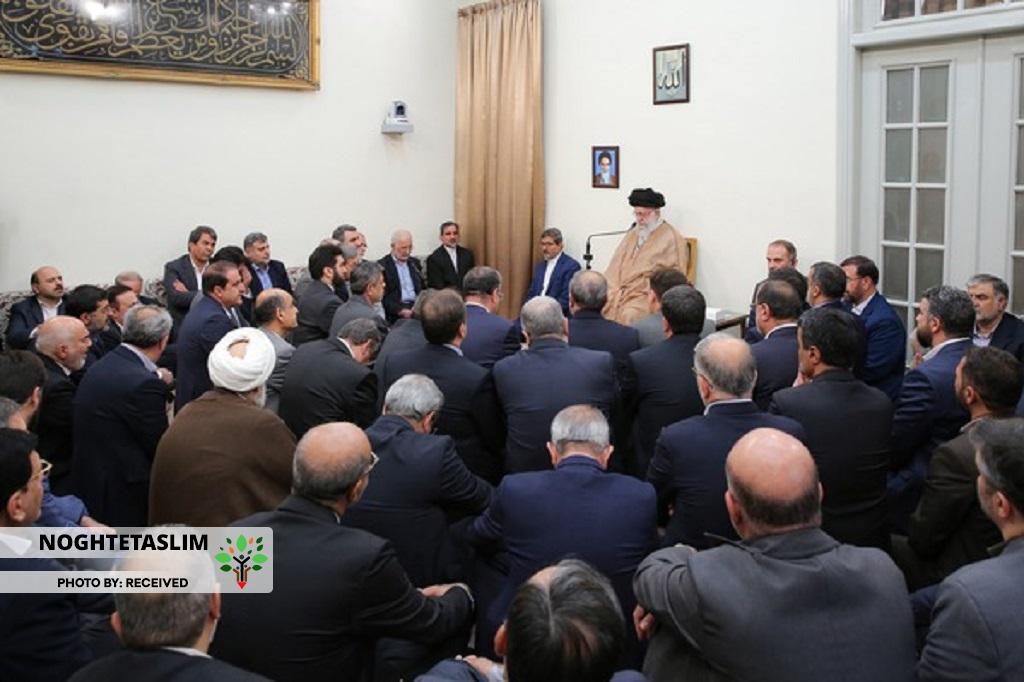 دیدار استانداران کشور با رهبری