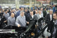 بازدید معاون رییس جمهور از شرکت بهمن دیزل/تاکید بر رفع موانع تولید