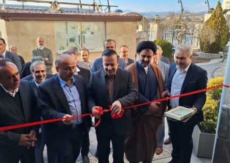 افتتاح بخشی از هتل تالار شهر قزوین با حضور استاندار