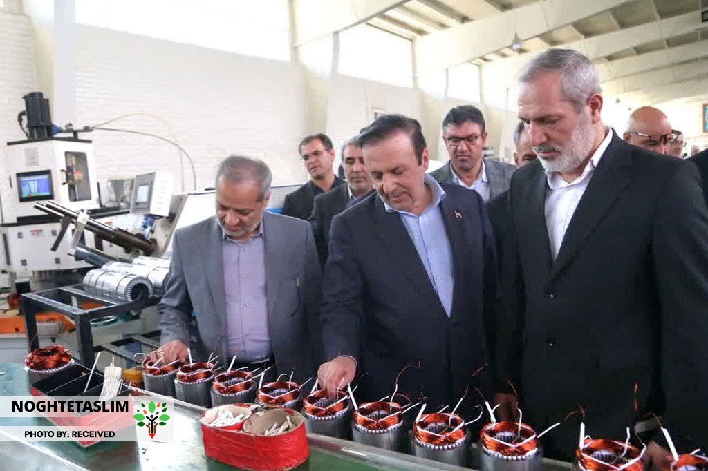 بازدید وزیر از شرکت نیرو تهویه البرز بازدید وزیر از شرکت نیرو تهویه البرز