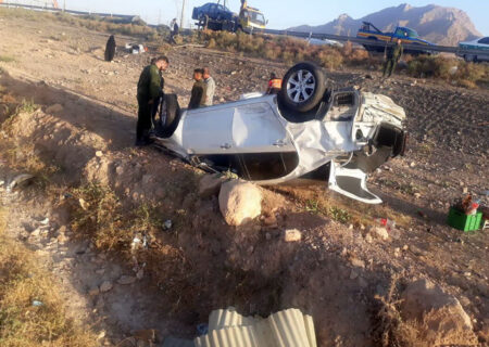 واژگونی خودروی لیفان در قزوین یک کشته برجای گذاشت