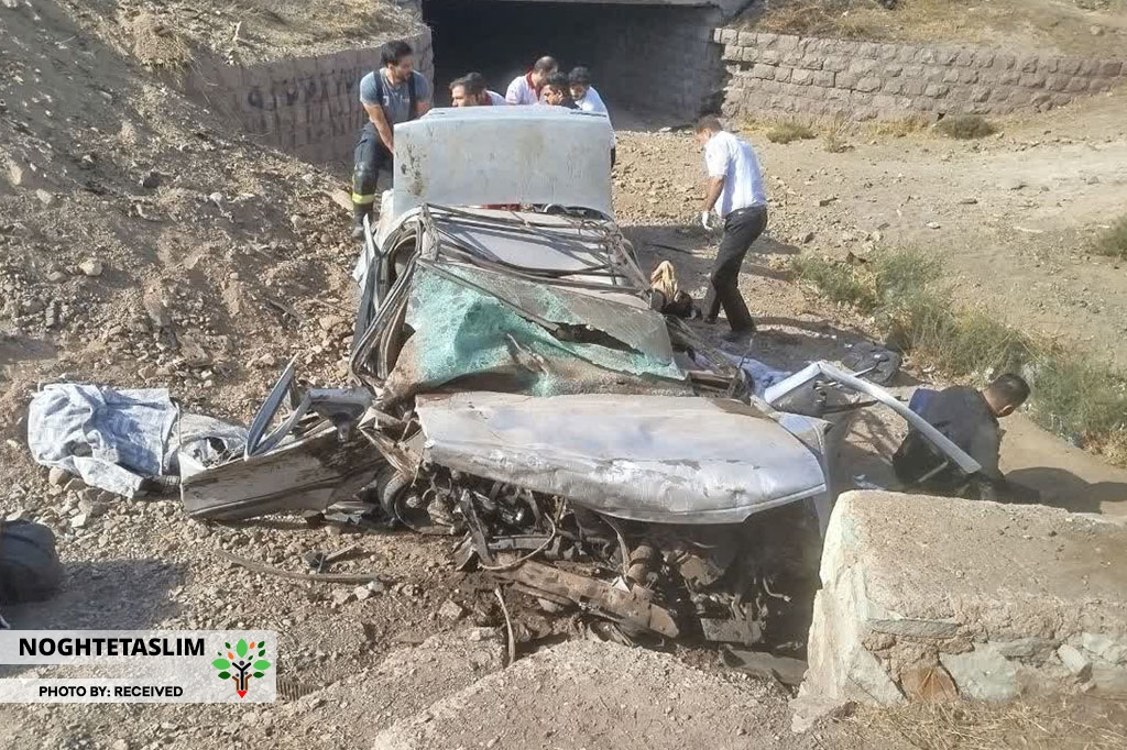 بی‌احتیاطی در آزادراه قزوین ـ البرز جان کودک چهارساله و زن جوان را گرفت