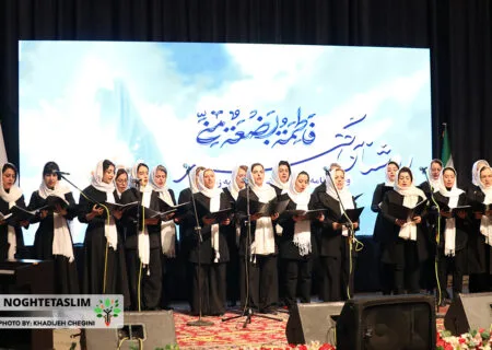 عکس | فاطمه مهاجرانی سخنگوی دولت در برنامه روشنای مهر قزوین