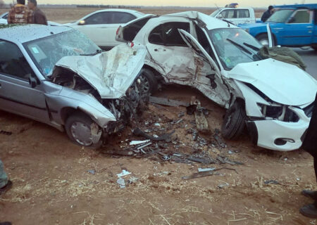 مرگ زن ۵۰ ساله در اثر تصادف کوییک و پژو در قزوین