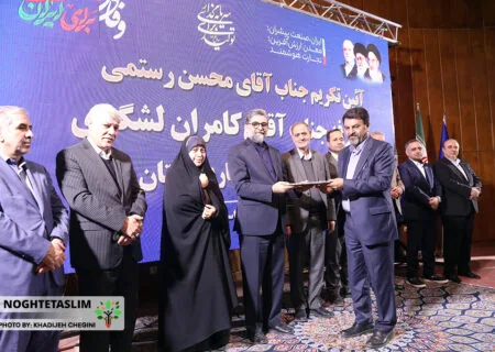 عکس | مراسم معارفه کامران لشگری، مدیرکل جدید صمت قزوین