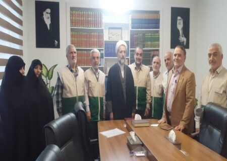 دیدار مدیر کانونهای خدمت رضوی قزوین با نماینده ولی فقیه