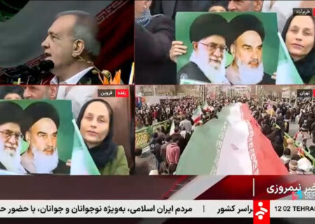 سوتی شبکه خبر در راهپیمایی ۲۲ بهمن باعث فضاسازی منفی شد+فیلم