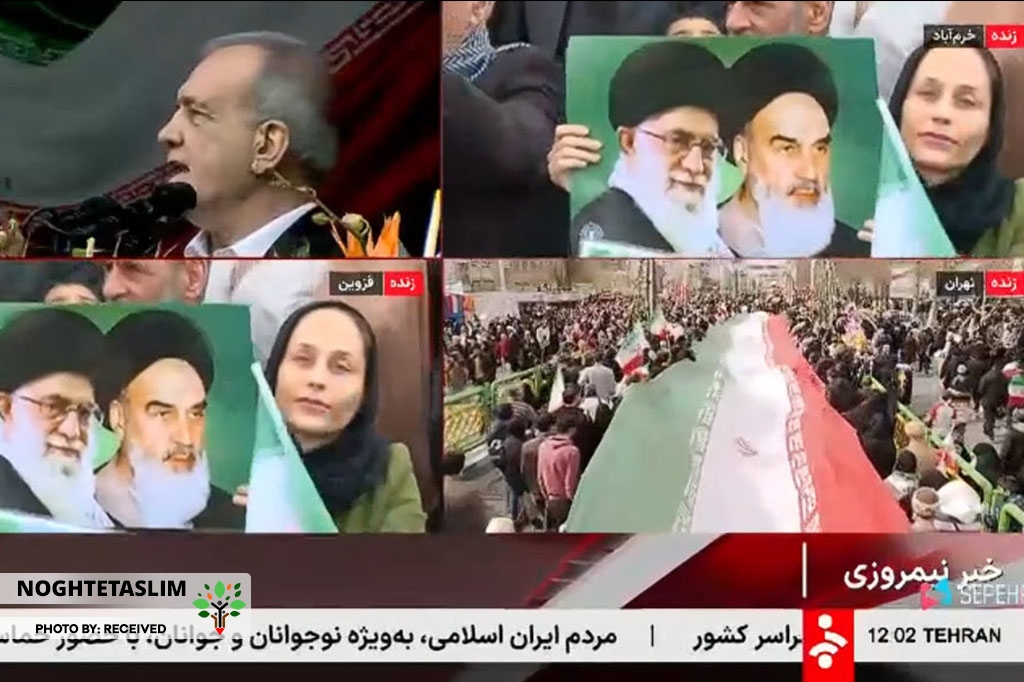 سوتی شبکه خبر در راهپیمایی ۲۲ بهمن باعث فضاسازی منفی شد+فیلم