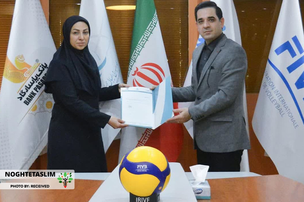 ندا پاکدامن، بانوی توانمند قزوینی در فدراسیون والیبال