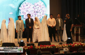 عکس | جشن ازدواج ۱۰۰ زوج قزوینی در مراسم وصال شیرین