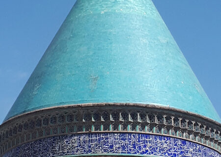 عکس | نگاهی نو به بقعه حمدالله مستوفی