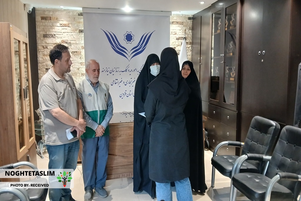 هدیه عید غدیر به یک خانواده قزوینی؛ مادر از زندان آزاد شد