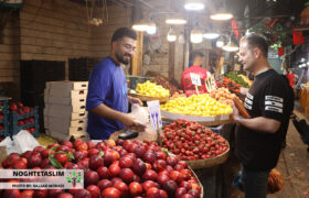 عکس | بازار علاف‌ راسته قزوین