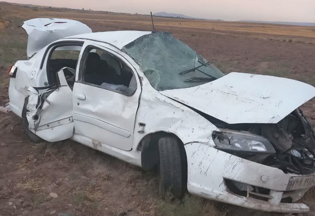 انحراف رانا در قزوین: مادر خانواده جان باخت